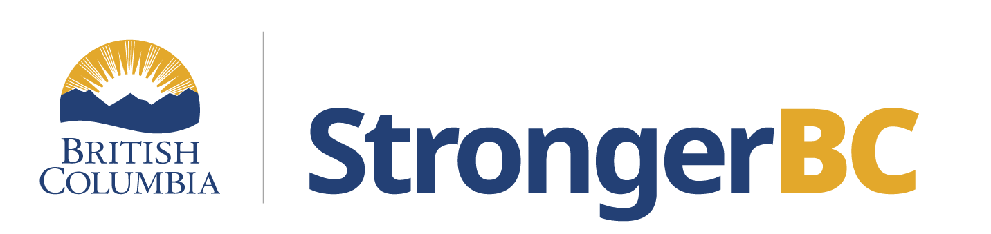 BC Provincial Government StrongerBC logo